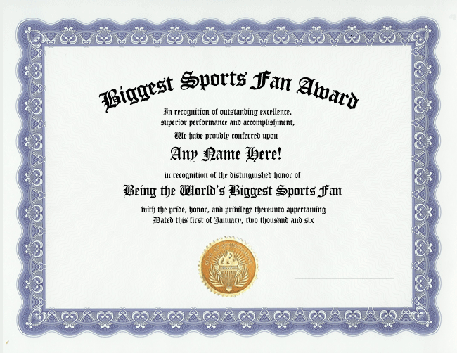  official recognition award get your own customized award certificate 